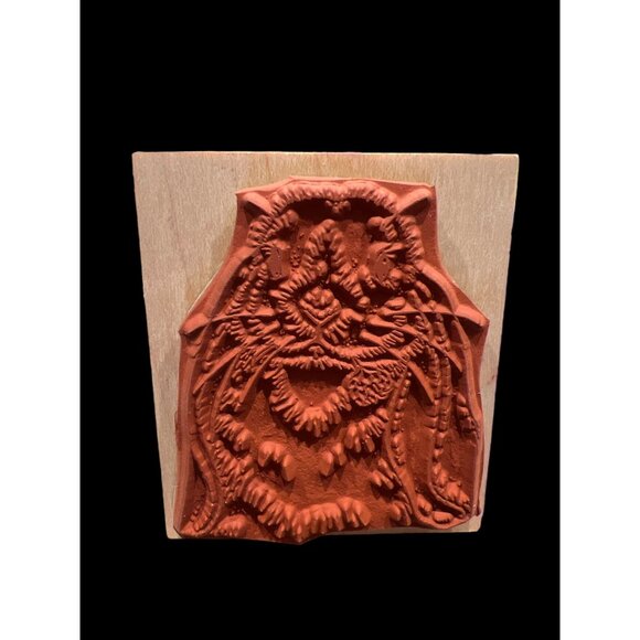 Vintage 1994 Penny Black Lop-Eared Bunny Wooden Stamp 2” Easter Springtime - Picture 2 of 6